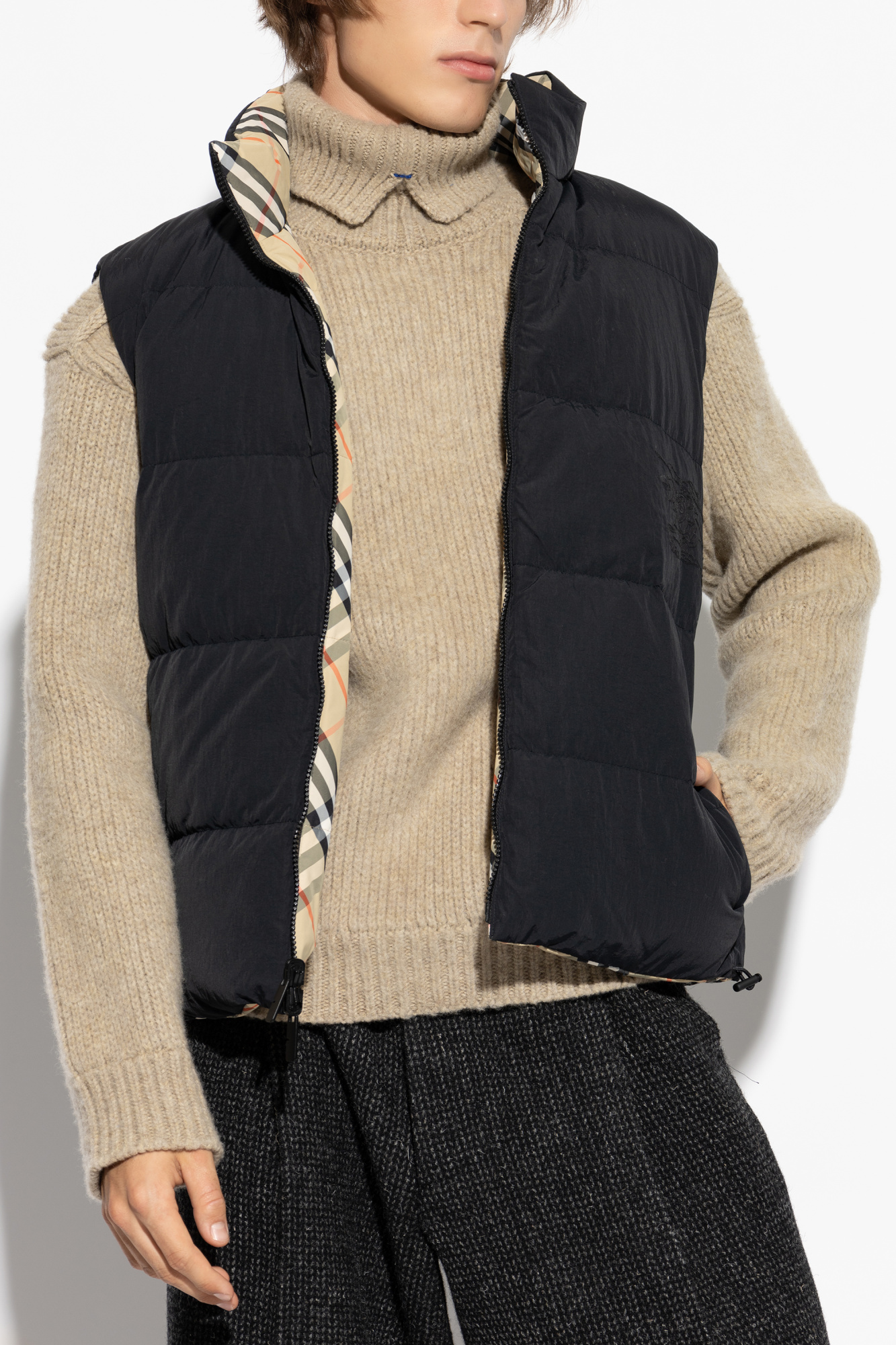 Burberry mens waistcoat hotsell